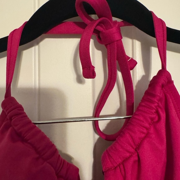 Liz Claiborne One Piece Swimsuit Cranberry Size 12 - Picture 5 of 8